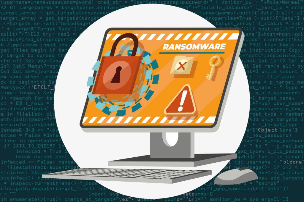 illustration article cybersécurité protection ransomwares