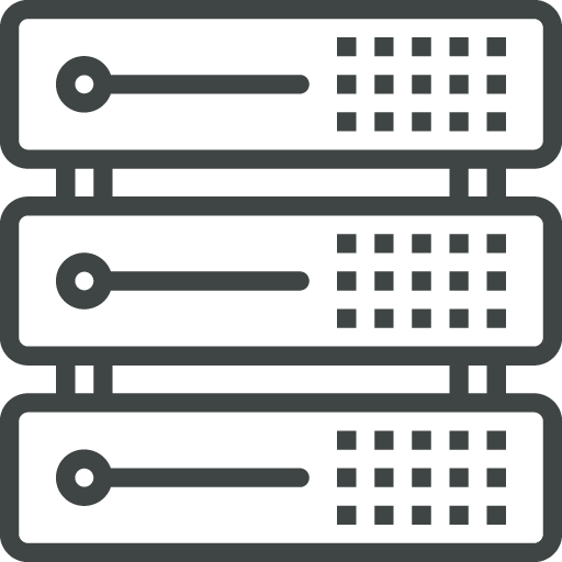 pictogramme serveurs installation de matériel informatique