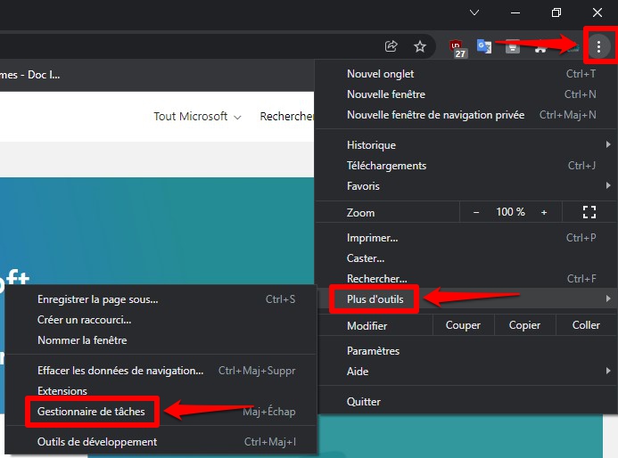 illustration acceder au gestionnaire de tâches de Chrome 10 astuces utiles pour maîtriser Google Chrome