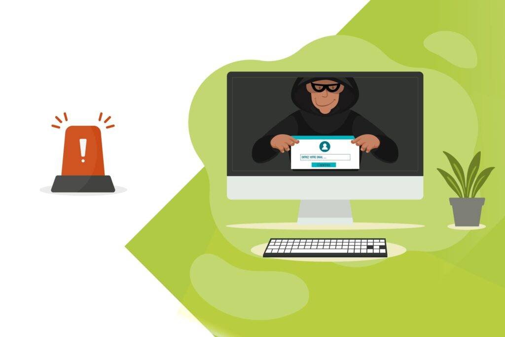 illustration article comment reconnaître les signes d'une cyberattaque