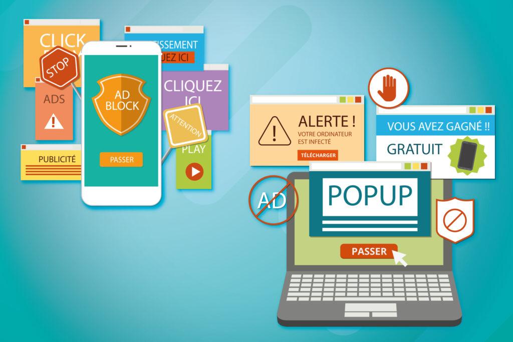 illustration article pourquoi devez-vous installer un bloqueur de pubs