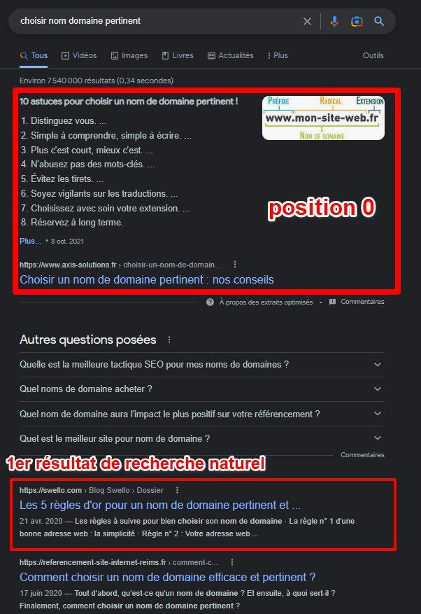 illustration article pourquoi faut-il viser la Position Zéro en SEO ?