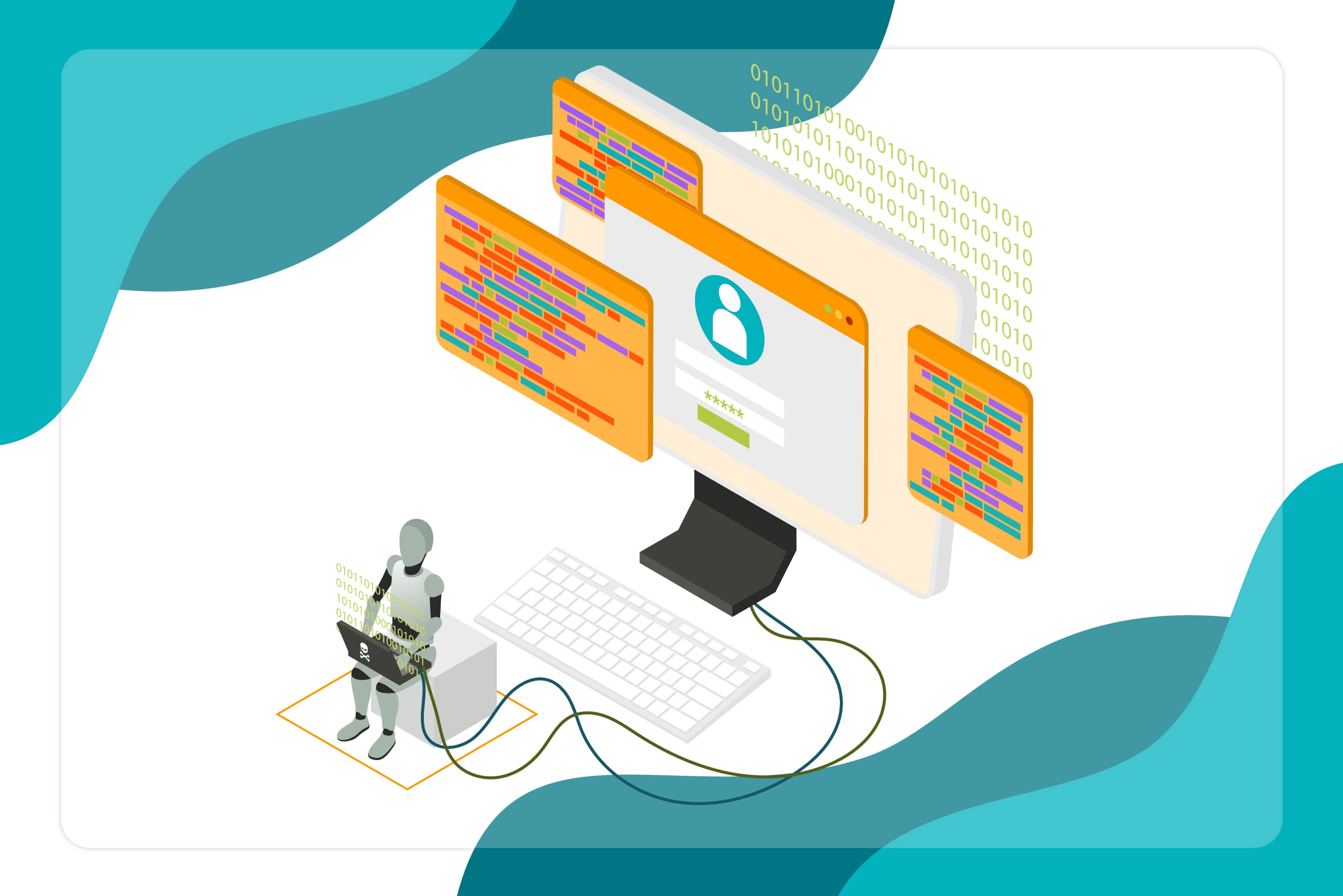 illustration article bots malveillants : les dangers pour votre site web