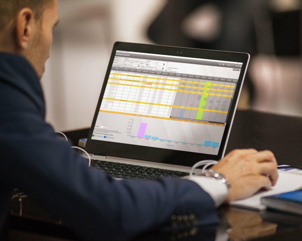 Gestactiv'2 : le logiciel ERP des bureaux d'études évolue 
screenshot planning de facturation