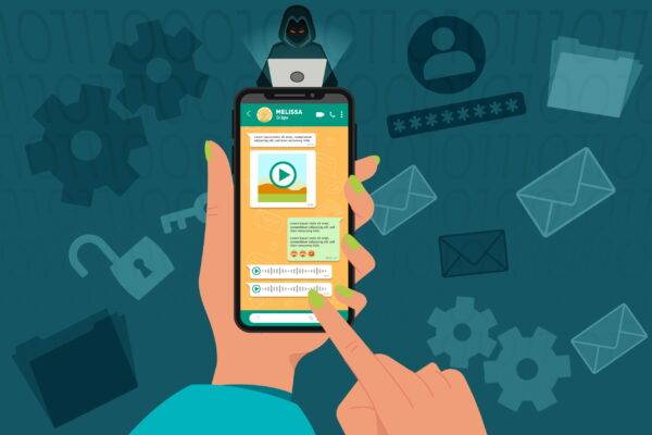 illustration article Ghost Pairing WhatsApp : protégez votre compte du piratage