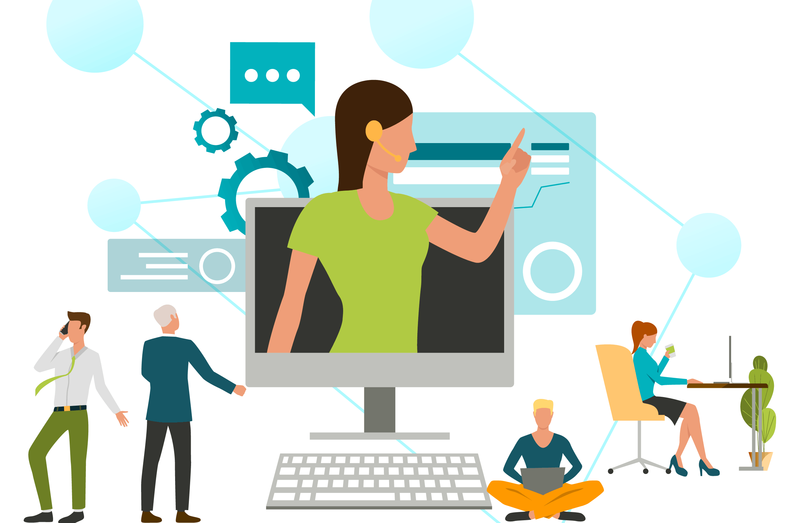 illustration article 6 services d’infogérance indispensables pour votre société