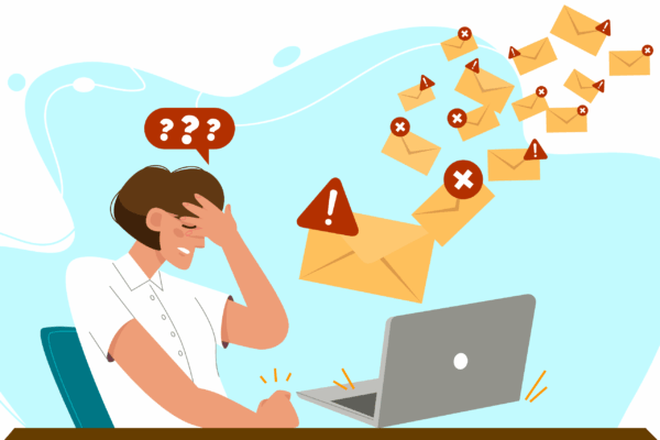 illustration article Adresses email gratuites : pourquoi les éviter en tant que pro ?