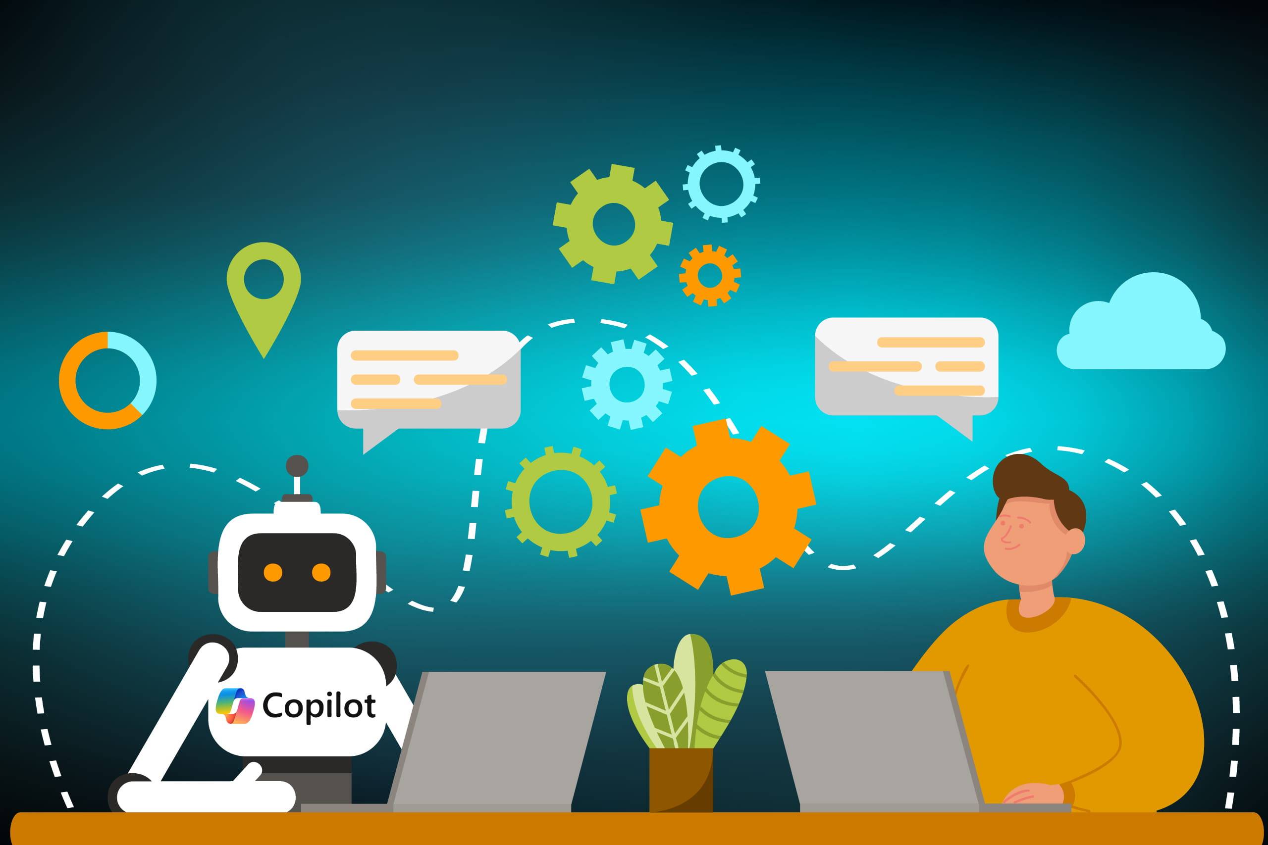 illustration article Copilot en entreprise : avantages et points d'attention